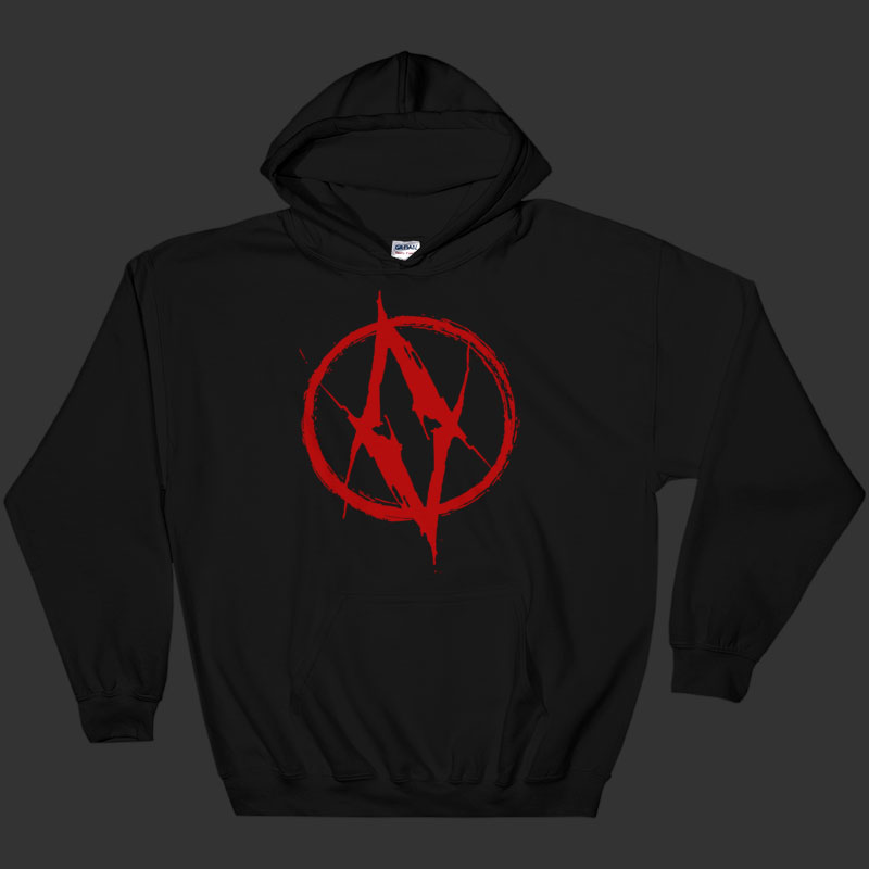 Red sales hoodie design